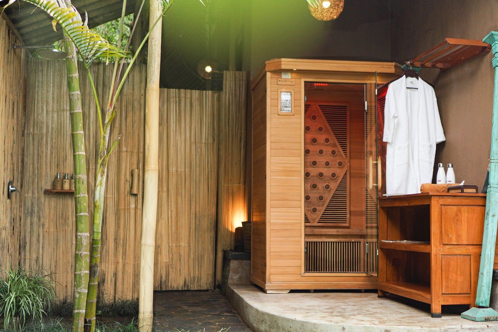 The infrared sauna